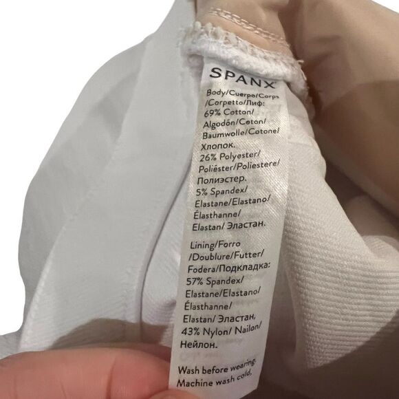 Spanx off white jeggings. Size small - Picture 4 of 7